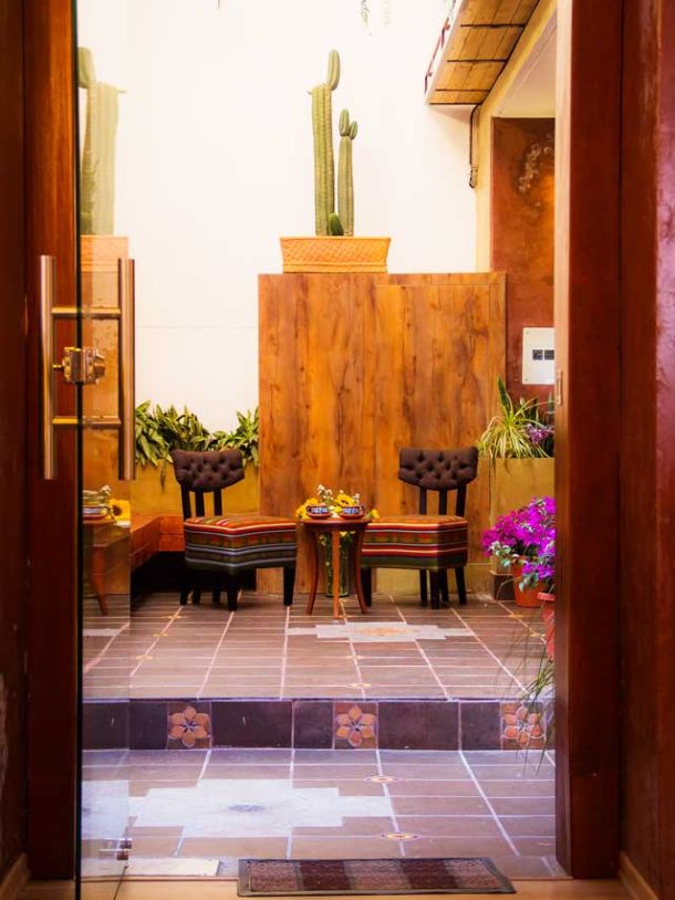 Historia y restauración de la casa Art Deco del Chakana Hotel Boutique